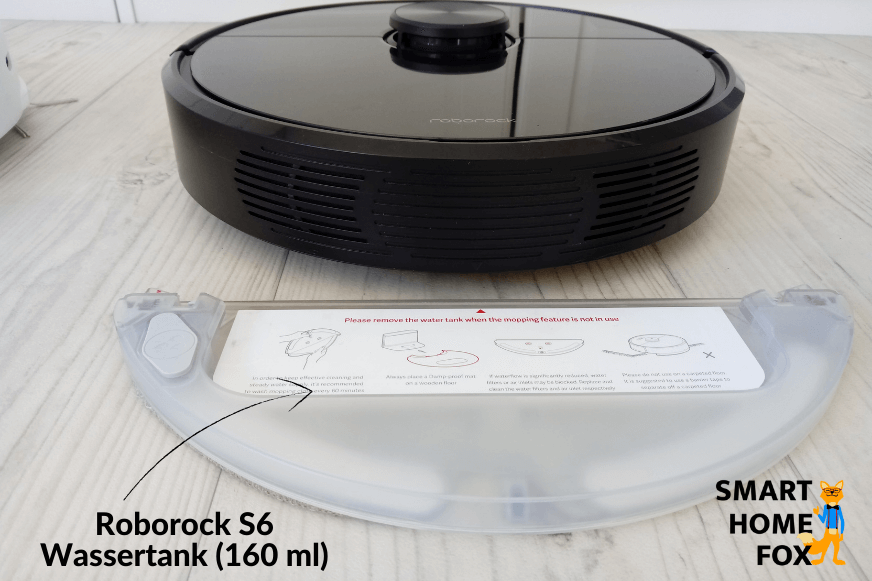 Wassertank des Roborock S6 